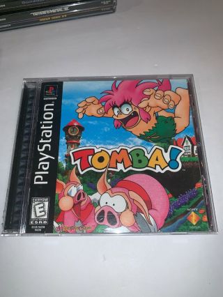 Tomba (sony Playstation 1 Ps1) Complete Disc In Very Rare