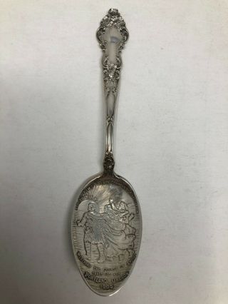 Watson Sterling Silver Souvenir Spoon Lewis & Clark Expo Portland Oregon