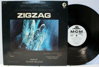 Rare Soundtrack Lp - Zigzag - Roy Orbison - Mgm 1se - 21st - Stereo - Promo / Wlp