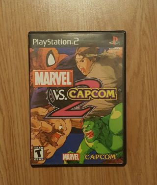 Ps2 Marvel Vs Capcom 2 Complete Rare Playstation 2