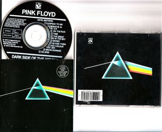 Pink Floyd - Dark Side Of The Moon Cd Rare Black Label West Germany Sonopress 88