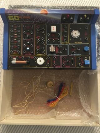 Vintage Radio Shack Science Fair 60 In One Electronic Project Lab 2