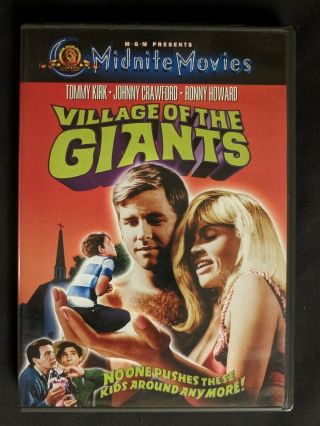 Village Of The Giants (dvd) Midnite Movies.  Rare,  Oop Like