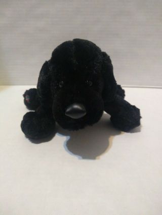 Hm136 Ganz Black Lab Dog Puppy Plush Webkins Rare Vtg 7” No Code