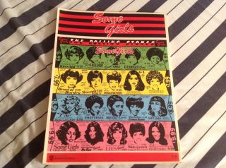 Rolling Stones Rare Some Girls Sheet Music Songbook