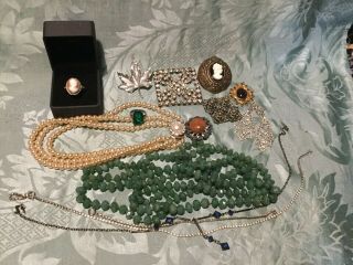 Selection Of Vintage/antique Jewellery
