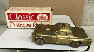 Classic Antique Auto Savings Bank 1955 Ford Thunderbird Banthrico Inc Box 3594