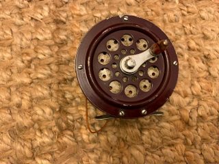 South Bend No.  1110 3.  5 " Fly Reel Vintage Great