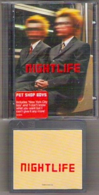 Nightlife Pet Shop Boys Minidisc Rare 1999 Md Collectors Parlophone Rock Classic