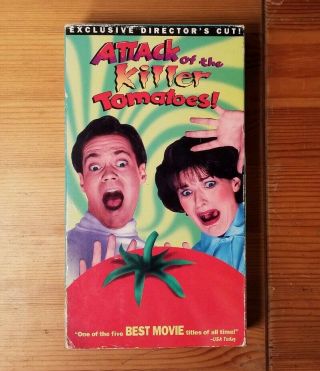 Attack Of The Killer Tomatoes (1978) Vhs Director 