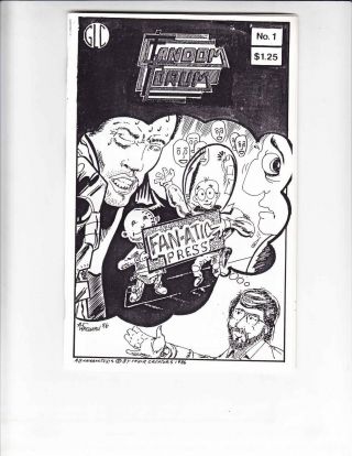 Fandom Forum 1 Vf/nm Great Lakes Comics Company - Matt Borders 1986 - Rare