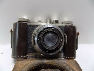 Vintage Adox Edeckel Munchen Camera Schneider Kreuznach Xenon F2 Lens - Rare No.  8
