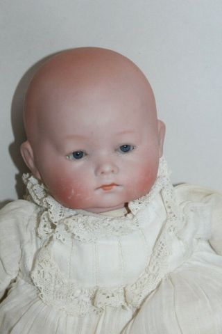 Antique Bisque Doll Baby Phyllis Armand Marseille Blue Eyes