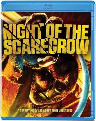 Night Of The Scarecrow (blu - Ray Disc,  2013) Rare Oop