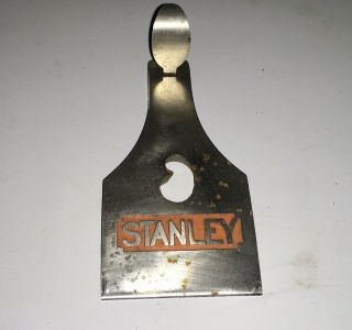Vintage Antique Stanley No 7 Wood Plane Lever Cap W/ Screw Part