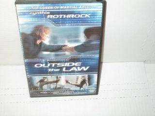Outside The Law Rare Martial Arts Dvd Cynthia Rothrock Jeff Wincott 2002 Exc