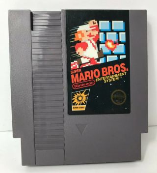 Mario Bros.  Only Action Series Nintendo Game Nes Cartridge Rare