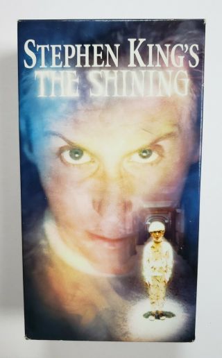 Stephen Kings The Shining Vhs 2003 Horror Rare Cult 2 - Tape Set Htf