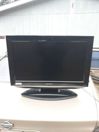 Sharp Tv With Dvd Player Attached.  Comes With Remote.  Rarely.