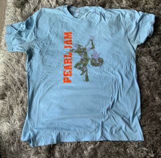 Rare Pearl Jam 2008 Benefit Concert Xl T - Shirt Robin Hood Fnd Beacon Theater Nyc