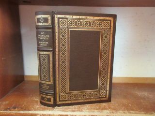 The Franklin Library Leather Book An American Tragedy Theodore Dreiser 1981 Rare