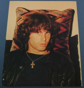 Jim Morrison 8x10 Color Photo Rare 1960 