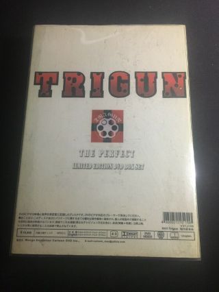 Trigun - Episode 1 - 26 (3 - DVD Set) Rare All Region The Perfect Box Set 2
