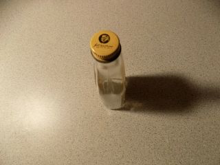 VTG Watkins Liniment Apothecary Medicine Glass Bottle with Paper Label 4.  5 oz 3