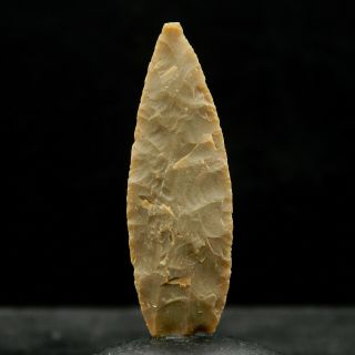 Ancient Neolithic Flint Arrowhead - 37.  8 Mm Long - Sahara