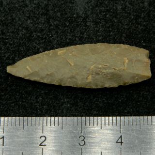 Ancient NEOLITHIC Flint ARROWHEAD - 37.  8 mm long - SAHARA 2