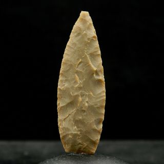 Ancient NEOLITHIC Flint ARROWHEAD - 37.  8 mm long - SAHARA 3