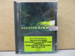 Godzilla Soundtrack Rare 1998 Minidisc Md Silverchair/rage Against The Machine