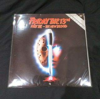 Friday The 13th Part 7 The Blood Laserdisc (like) Rare