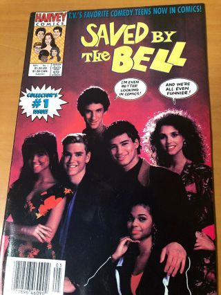 Saved By The Bell 1 Harvey/newstand - Rare Photo Variant,  Smosh 1