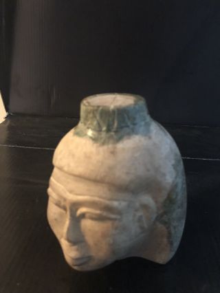 Rare Large Ancient Egyptian Queen Head (1403 - 1365 Bc)