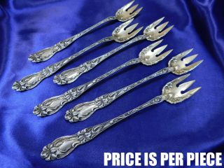 Frank Whiting Lily Floral Sterling Silver Seafood Fork (?) -