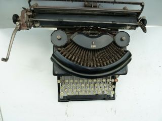 Remington Noiseless 6 Typewriter (1920s) Rare French Accented QWERTY Keyboard 2