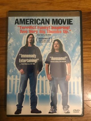 American Movie Rare Comedy Dvd Indie B Horror Chris Smith 2000 Oop W/ Insert