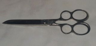 Antique Vintage H.  Boker & Co.  V 88 Barber Scissors Razor Steel Made In Usa
