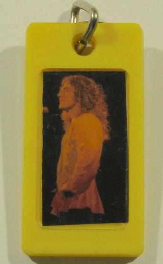 Robert Plant Vintage Photo Keychain 1970s Led Zeppelin Classic Rock Rare