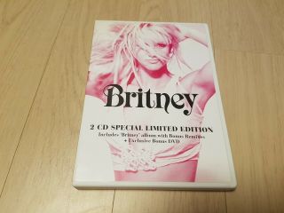 Britney Spears Special Limited Edition Korea Cd,  Dvd Rare W/bonus Track