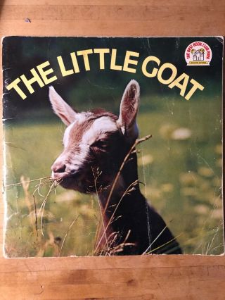 The Little Goat Judy Dunn 1978 First Edition Random House Pictureback Book Rare