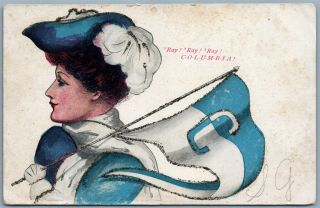 York Ny Columbia University Undivided Antique Postcard