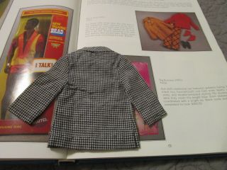 Vintage Barbie Mod Ken 1434 Big Business Houndstooth Checkered Jacket 3
