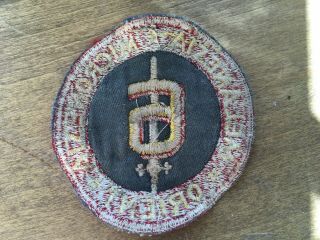 WWII US Marine Corps USMC RARE Wool/felt 6th Division Patch 2