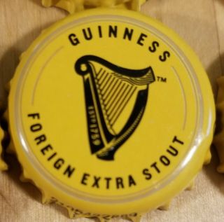 100 Rare Guinness Foreign Extra Stout Beer Bottle Caps
