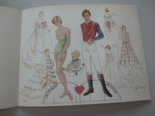 A Royal Romance paper dolls in full color by Peggy Jo Rosamond 2