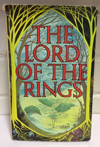 J.  R.  R.  Tolkien The Lord Of The Rings Rare Hc Dj 1977 Edition 3 In 1 Book Set