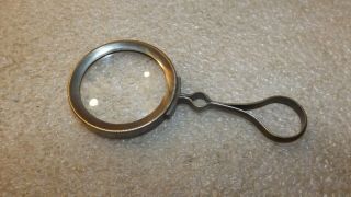 Antique Vintage Magnifying Glass X