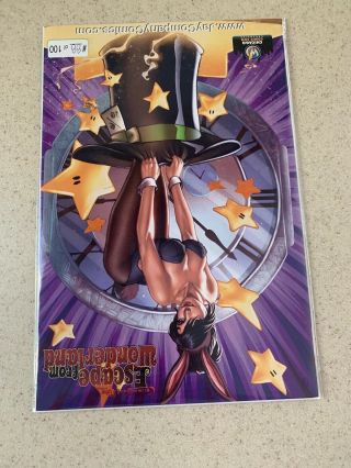 Escape From Wonderland 2 EXTREMELY RARE Jay Company Goth 88 Of 100 Zenescope 3